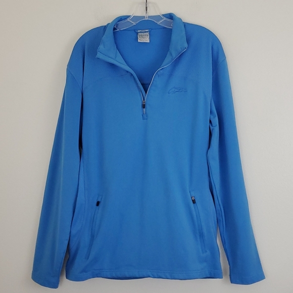 Level Wear Tops - Level Wear Athletic Blue Pullover Top L
